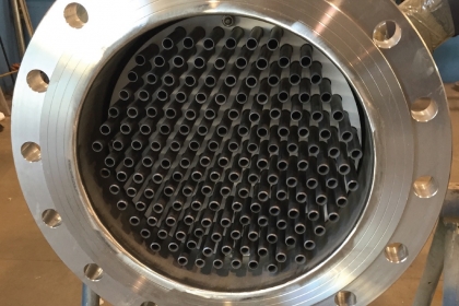 SuperSiC heat exchanger